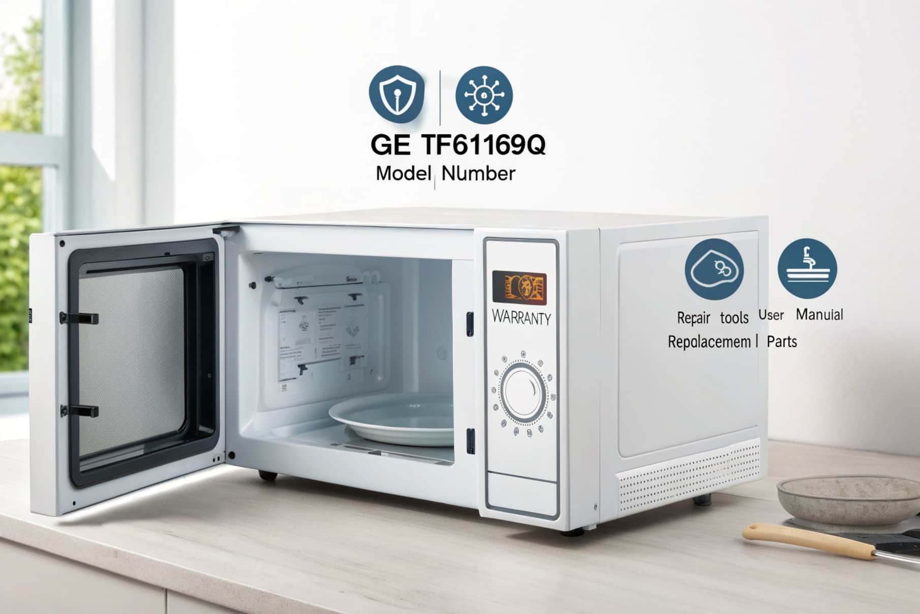 Ge Microwave Serial Tf61169q
