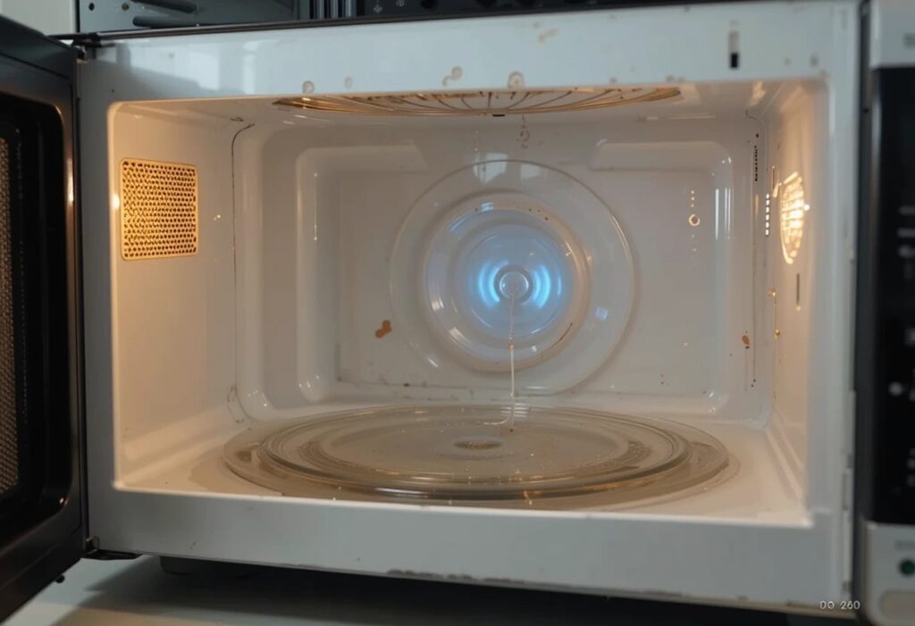 Why is my microwave making a buzzing sound, and is it dangerous?