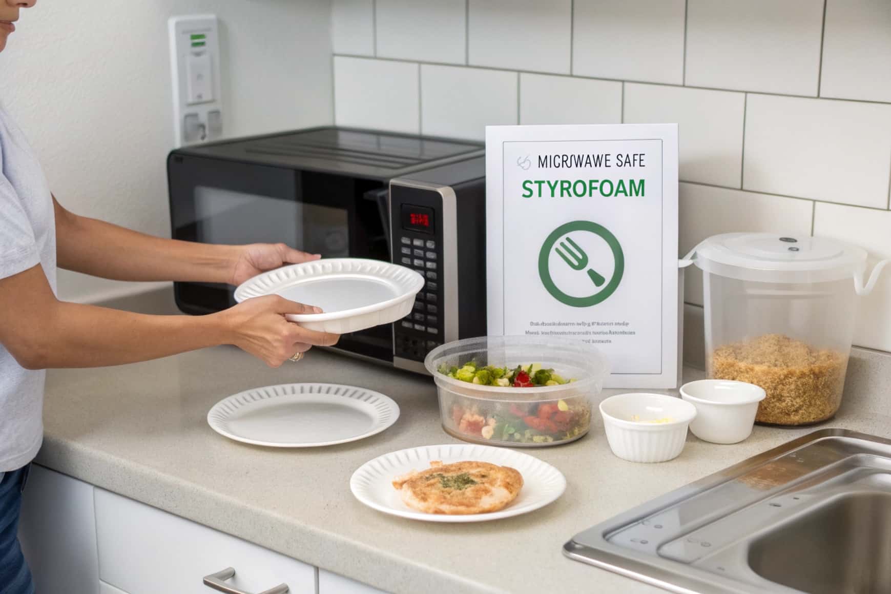 Are Styrofoam Plates Microwavable
