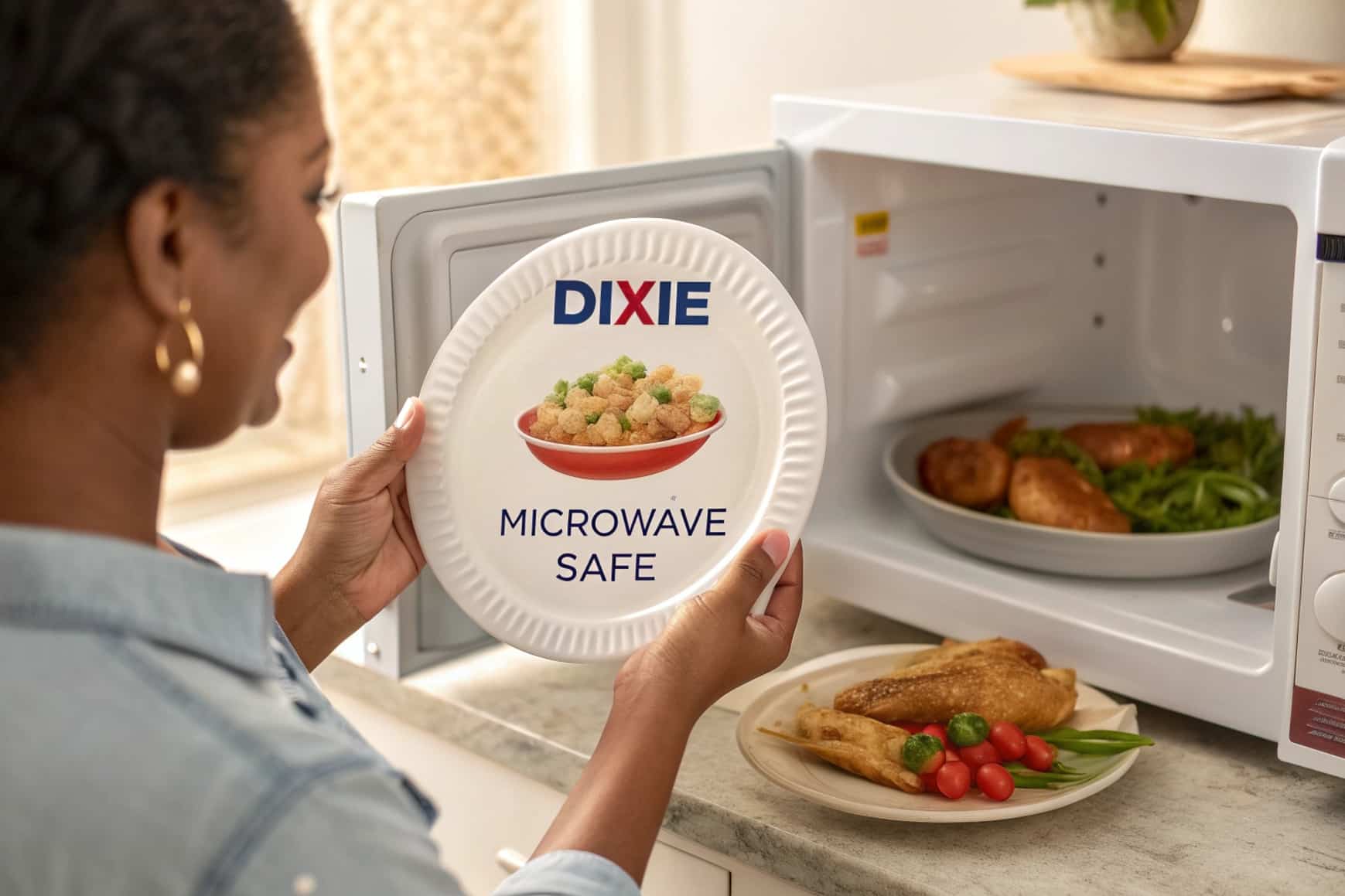 Are Dixie Paper Plates Microwave Safe