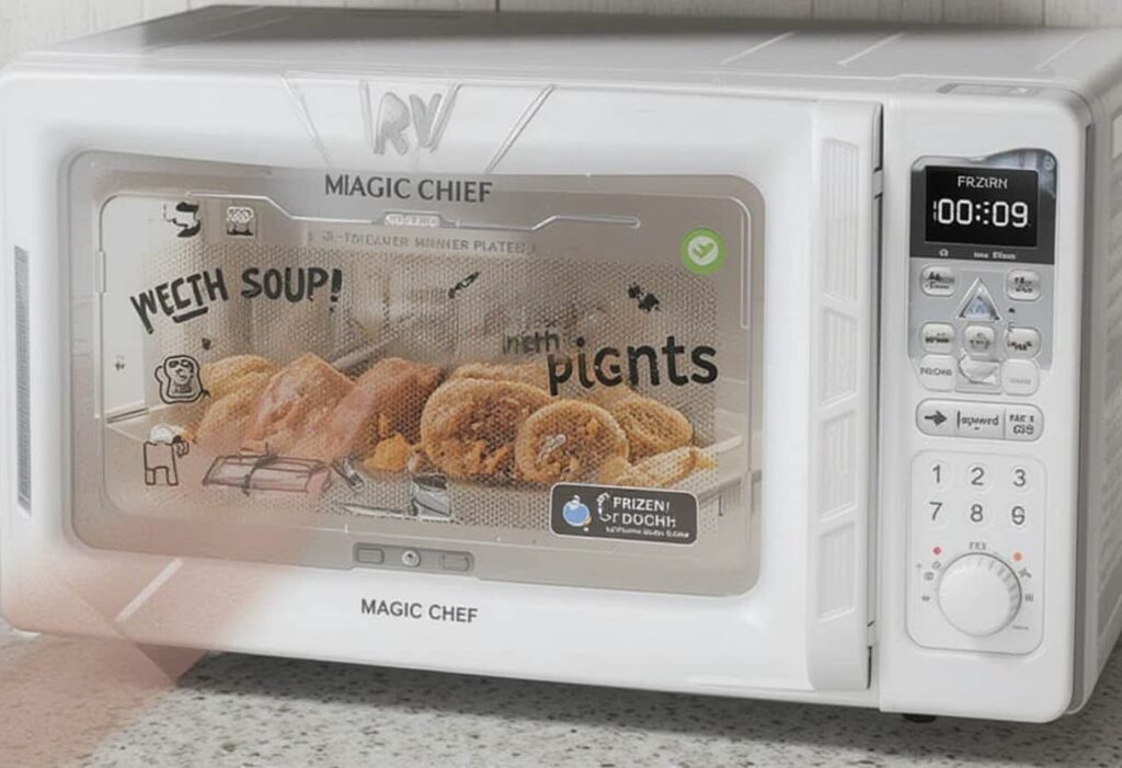 How Does One-Touch Cooking Work on the Magic Chef RV Microwave MCD990ARW?