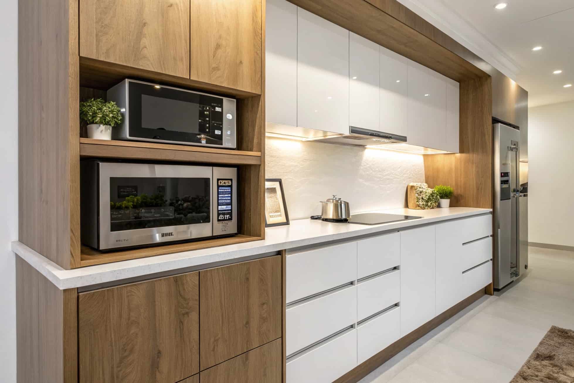Can A Countertop Microwave Be Built In