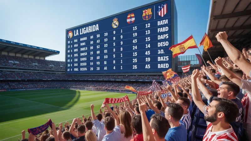 Spanish La Liga Standings